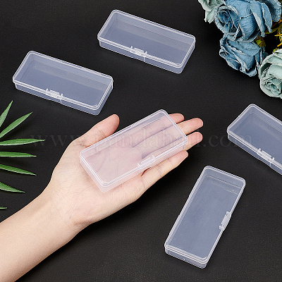 Shop SUPERFINDINGS 15pcs Rectangle Transparent Plastic Bead