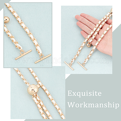 Shop WADORN Adjustable Thin Purse Chain Strap for Jewelry Making