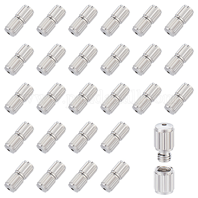 Shop NBEADS 100 Sets Screw Twist Clasps for Jewelry Making - PandaHall  Selected