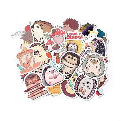 Autumn Theme Waterproof Self Adhesive Paper Stickers X-DIY-F108-02A-1