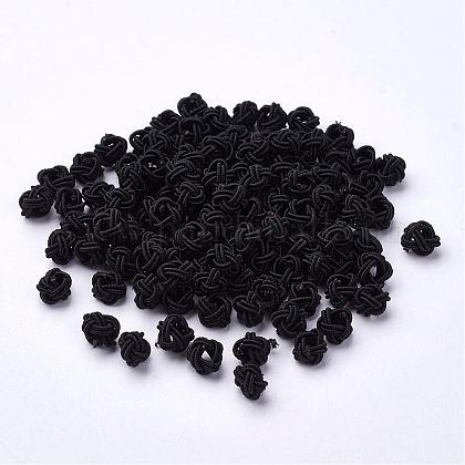 Polyester Weave Beads WOVE-N002-05-1
