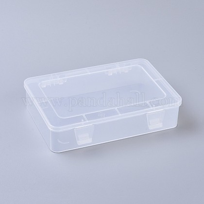透明なプラスチックの箱 ビーズ保存容器 マスク収納ボックス 長方形 透明 18 6x13 5x4 3cmの通販 Jp Pandahall Com