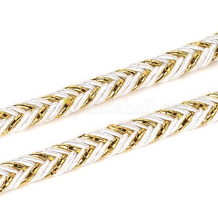 Intrecciati fili di stoffa cordoni per la realizzazione di braccialetti OCOR-L015-07-1