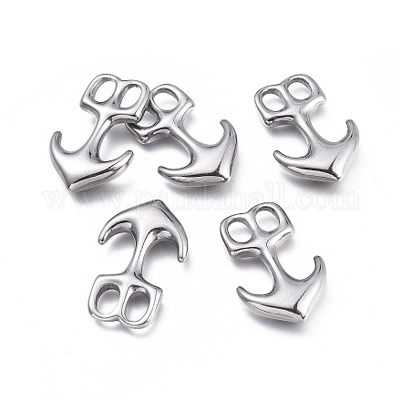 304 Stainless Steel Hook Clasps STAS-K207-67P-1