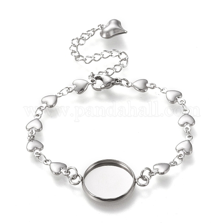 304 Stainless Steel Bracelet Making STAS-L248-009P-A-1
