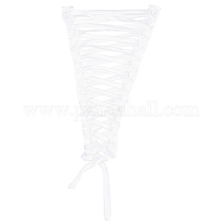 Benecreat Hochzeitskleid Reißverschluss Ersatz verstellbare Passform Satin Korsett Kit Schlaufen für Abschlussballkleid Riemen SRIB-WH0012-04-1