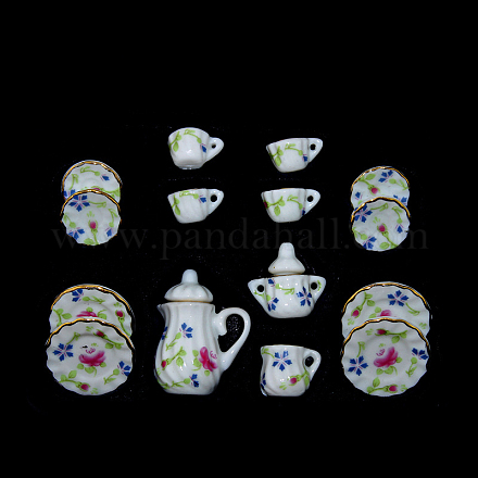 Mini servizio da tè in porcellana BOTT-PW0001-213A-15-1
