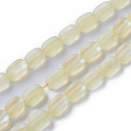 Synthetic Moonstone Beads Strands GLAA-F090A-F05-1