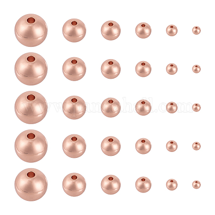 Perline in ottone KK-PH0035-92RG-1