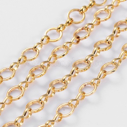 Brass Handmade Chains Mother-son Chains CHR099-CK25-G-1