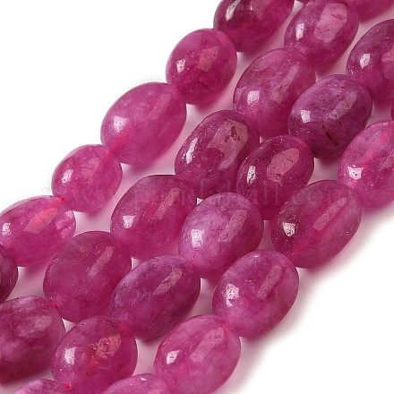 Chapelets de perles en jade de malaisie naturelle G-I283-H03-01-1