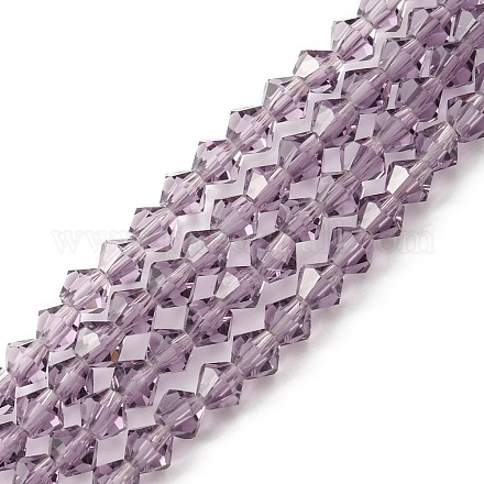 Faceted Imitation Austrian Crystal Bead Strands G-M180-4mm-26A-1