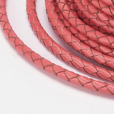 Braided Leather Cord WL-E025-6mm-A09-1