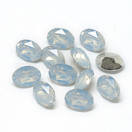 Pointed Back Resin Rhinestone Cabochons RESI-T013-13x18mm-A16-1