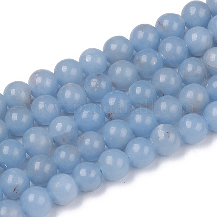 Chapelets de perles en angélite naturelle G-G840-03-6mm-1