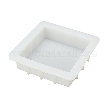 Moldes de silicona de jabón rectangular AJEW-WH0129-02-1