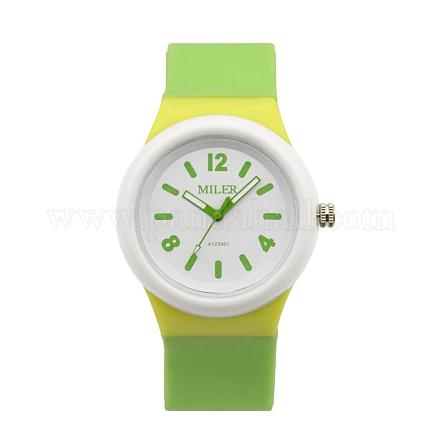 High Quality Children's 304 Stainless Steel Silicone Quartz Wrist Watches WACH-N016-03-1