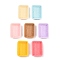 Resin Cabochons, Plate, Mixed Color, 32x22x7mm
