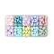 10 Grids 10 Colors Wax Granule Set, Sealing Wax Particles Kits for Retro Seal Stamp, Star, Mixed Color, 125x65mm
