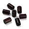 Maple Wood Beads, Tube, Coconut Brown, 12x8mm, Hole: 3.5mm