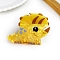 Acrylic Claw Hair Clips, Gold, Dragon, 84x53mm