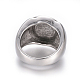 304 перстень из нержавеющей стали для мужчин RJEW-K228-05AS-3