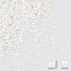 ABSプラスチックパール調ヨーロピアンビーズ  大穴ビーズ  ロンデル  乳白色  8x6mm  穴：4mm  500個/箱 SACR-NB0001-11-2