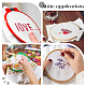 NBEADS 3 Pcs 14CT Cross Stitch Canvas Cotton Embroidery Fabric DIY-WH0410-06A-5