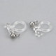 Plastic Clip-on Earring Findings KY-S155-03A-2