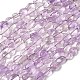 Natürlichen Amethyst Perlen Stränge&nbsp;G-D324-01-2