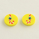 Handmade Christmas Theme Polymer Clay Cabochons for Ear Studs Making X-CLAY-R057-08-2