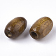 Perles de bois d'érable naturel peintes à la bombe CD-TAC0003-01B-2