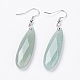 Natural & Synthetic Gemstone Dangle Earrings EJEW-F158-D-2