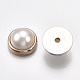 ABS Plastic Imitation Pearl Cabochons PACR-T007-13-2