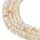 Chapelets de perles en quartz de rutile naturel G-J400-C11-02-4