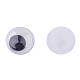 Черные листы с покачивающимися глазами нуждаются в клее на круглые движущиеся волнистые шаткие глаза с гугл-глазами KY-PH0003-B-3