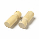 Unvollendete Holzpflockpuppen zeigen Dekorationen WOOD-E015-01F-2