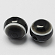 Round Evil Eye Resin Beads RESI-R159-10mm-02-1