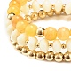 Ensemble de bracelets extensibles perlés BJEW-JB07788-6