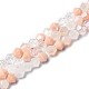 Chapelets de perles en verre électroplaqué EGLA-D018-02A-1