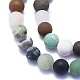 Natural Mixed Gemstone Beads Strands G-K310-H01-10mm-3
