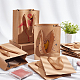 Nbeads 50Pcs Rectangle Kraft Paper Bags with Handle AJEW-NB0005-38-5