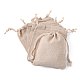 Baumwolle Verpackung Beutel Kordelzug Taschen X-ABAG-R011-12x15-1