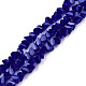 Opaque Solid Color Glass Beads Strands GLAA-N052-01-A-3