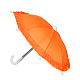 Paraguas de muñeca de plástico DOLL-PW0001-366C-1