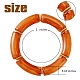 Set di braccialetti elastici con perline tubolari curve BJEW-SW00022-5