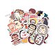 Autumn Theme Waterproof Self Adhesive Paper Stickers X-DIY-F108-02A-1
