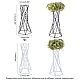 Florero de flores de línea de hierro de estilos nórdicos ODIS-GA0001-04-3