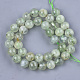 Chapelets de perles en préhnite naturelle G-S333-10mm-032-2
