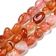 Natürliche Achat Perlen Stränge G-P497-01A-11-1